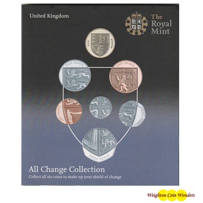 2008 BU £1 Coin Pack - All Change Collection